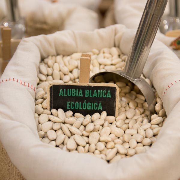 Alubia blanca ecologica a granel