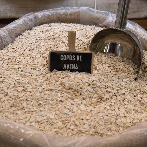 Copos de avena a granel