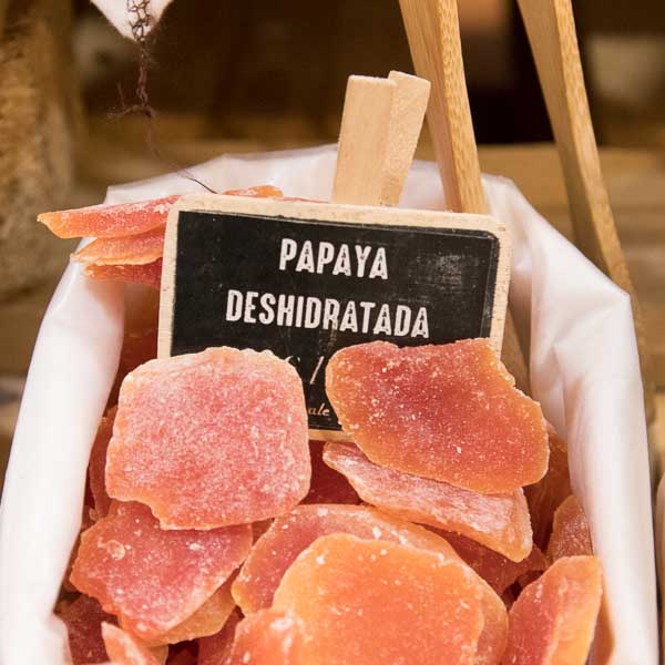 Papaya deshidratada