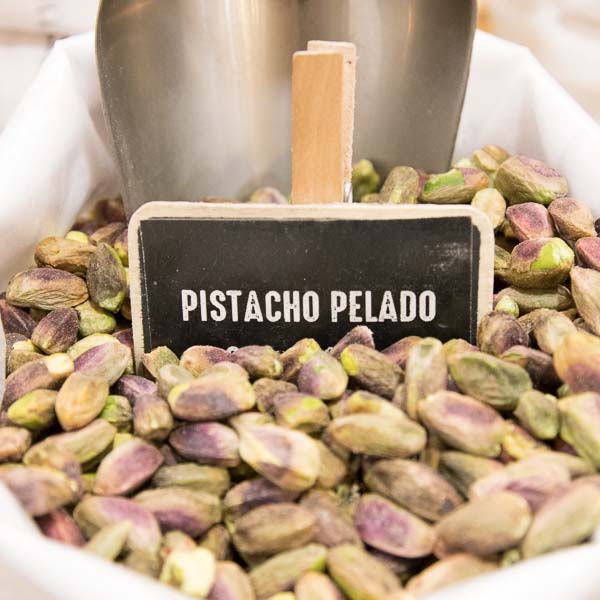 Pistachos pelados a granel
