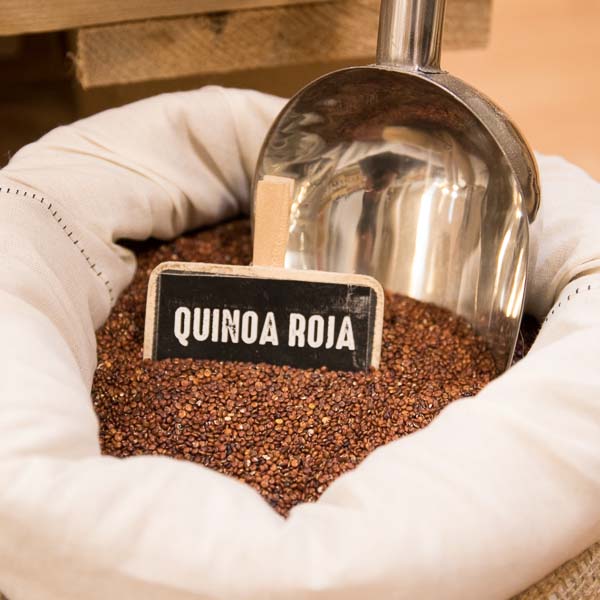Quinoa roja a granel