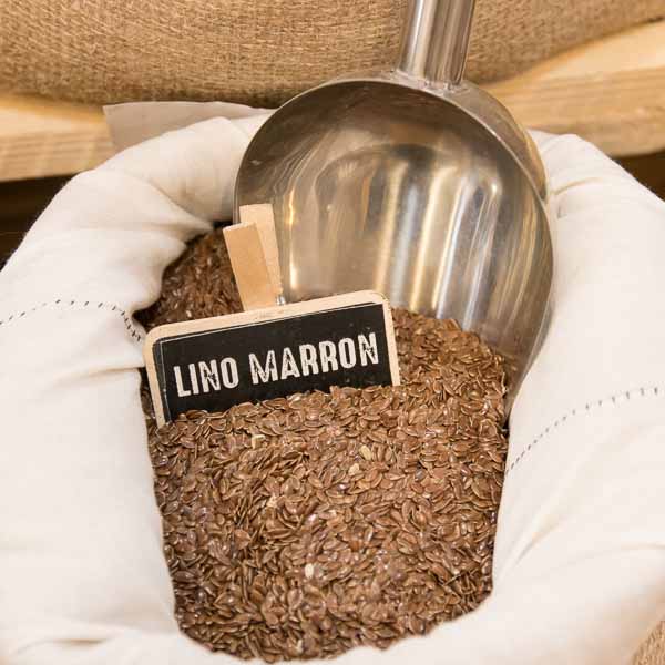 Brown linen