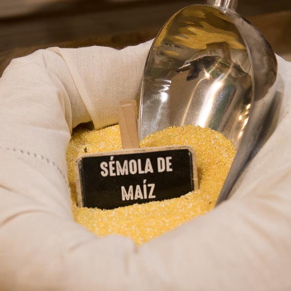 Sémola de maíz a granel