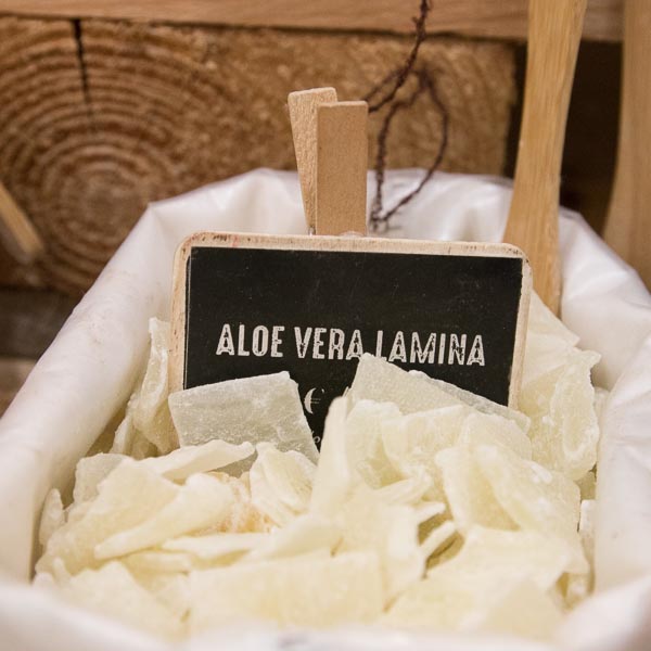Aloe vera laminada a granel