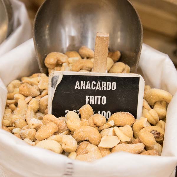 Anacardo frito a granel