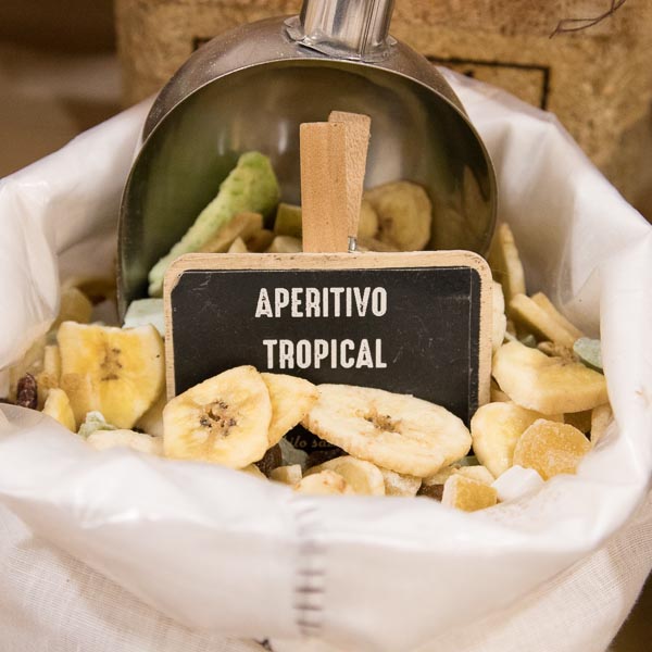 Aperitivo tropical a granel