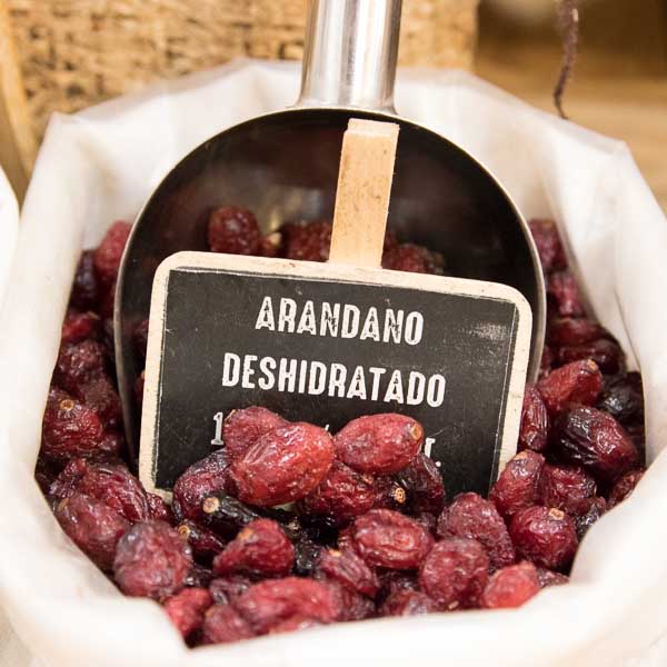 Arandano deshidratado a granel