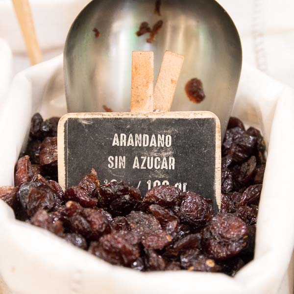 Arandanos sin azucar a granel