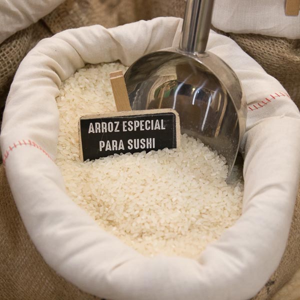 Arroz especial para sushi a granel