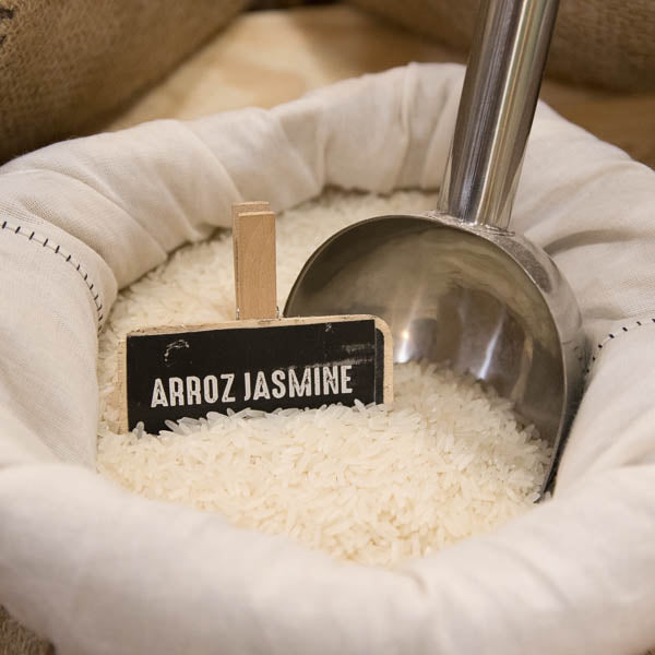 Arroz jasmine a granel