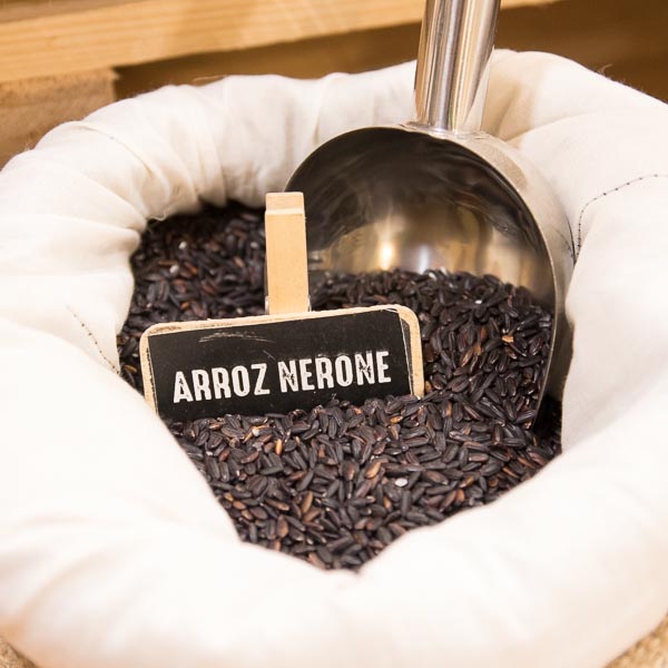 Arroz nerone a granel