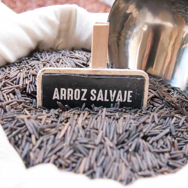 Arroz salvaje a granel