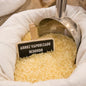 Arroz vaporizado redondo a granel