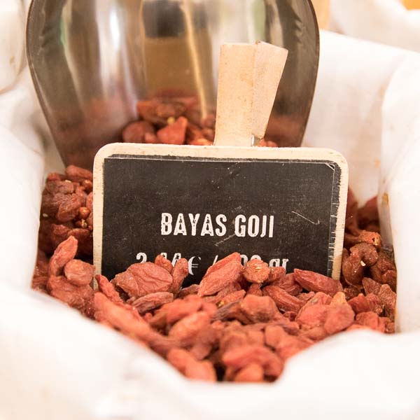 Bayas de goji a granel