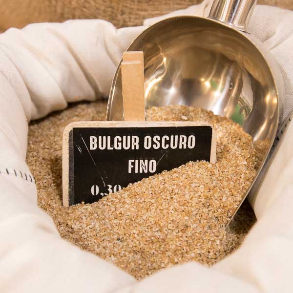 Bulgur oscuro fino a granel