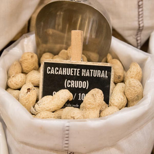 Cacahuete natural crudo a granel