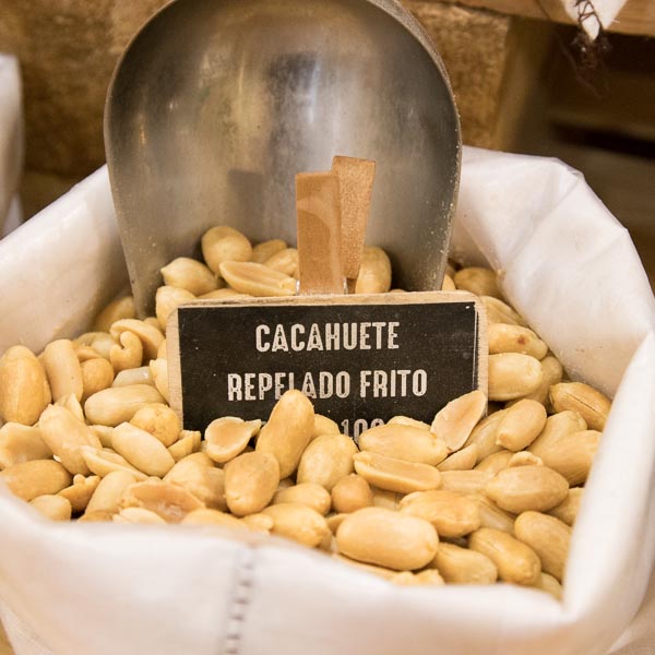Cacahuete repelado frito a granel