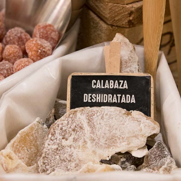 Calabaza deshidratada a granel