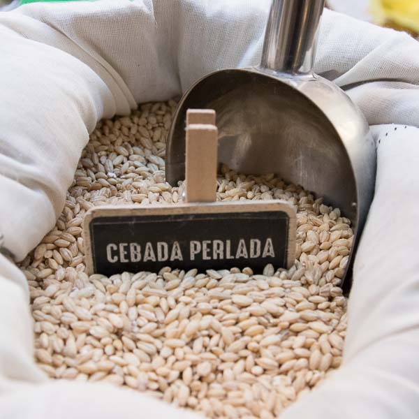 Cebada perlada a granel