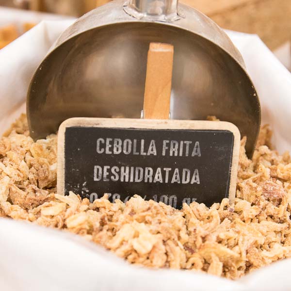 Cebolla frita deshidratada a granel