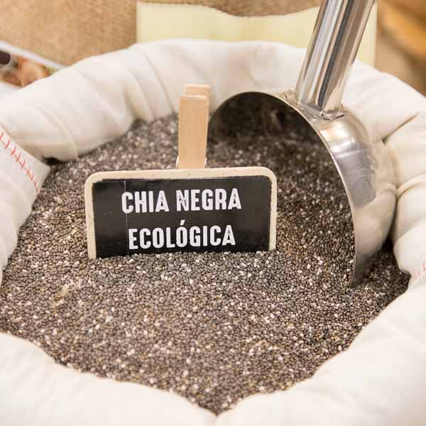 Chia negra ecologica a granel