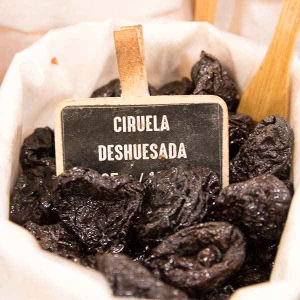 Ciruela deshuesada a granel