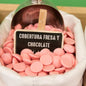Cobertura de fresa y chocolate a granel