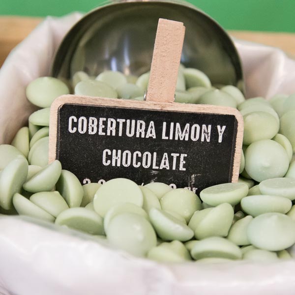 Cobertura de limon y chocolate
