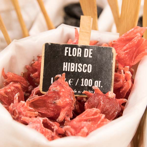 Flor de hibisco a granel