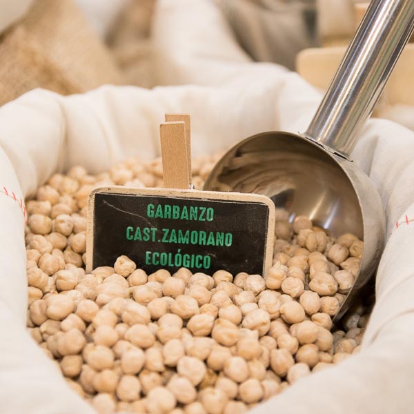 Garbanzo castellano zamorano ecologico a granel