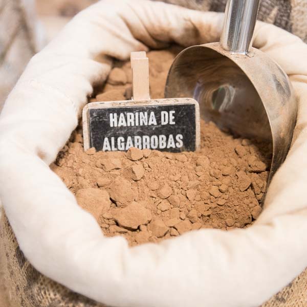 Harina de algarrobas a granel