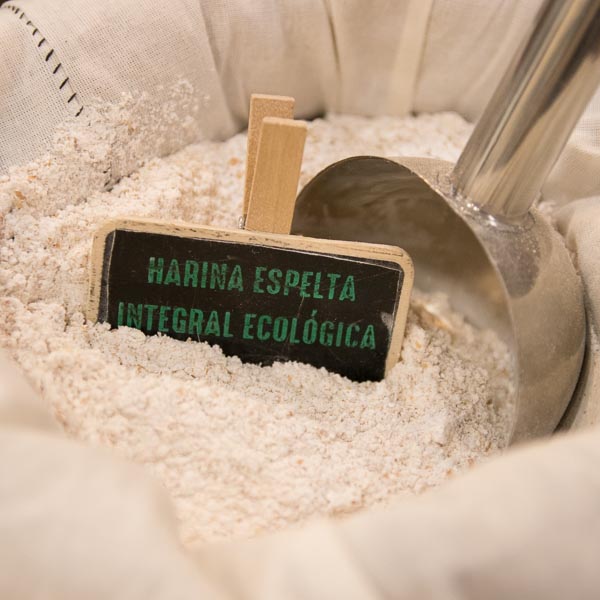 Harina de espelta integral ecologica a granel