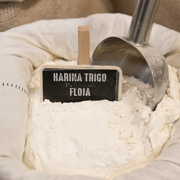 Harina de trigo floja a granel
