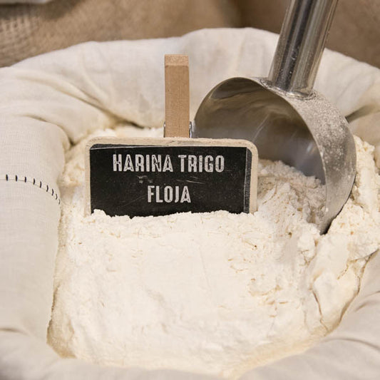 Harina de trigo floja a granel
