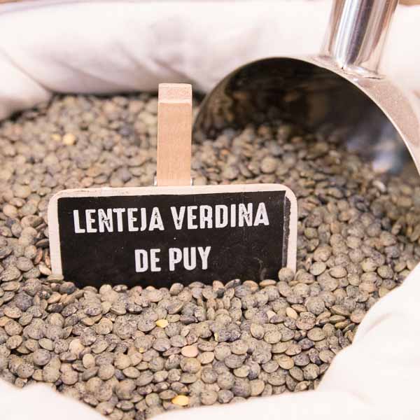 Lenteja verdina de puy a granel