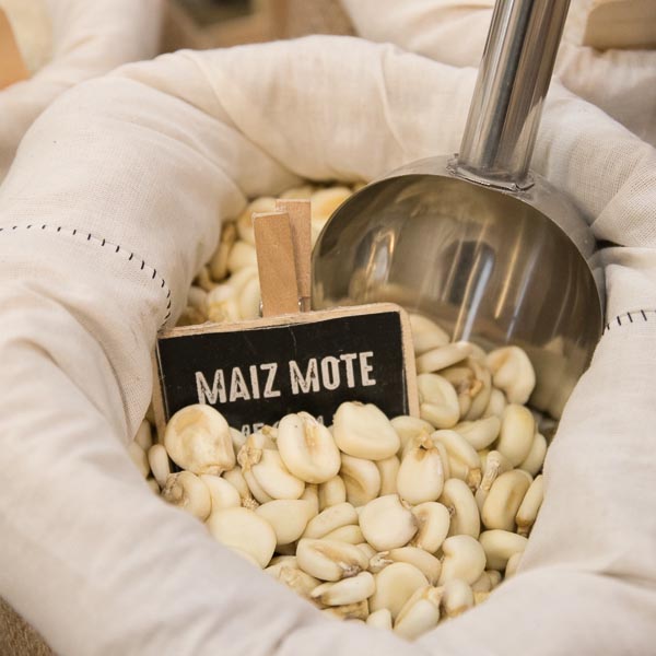 Maiz mote a granel