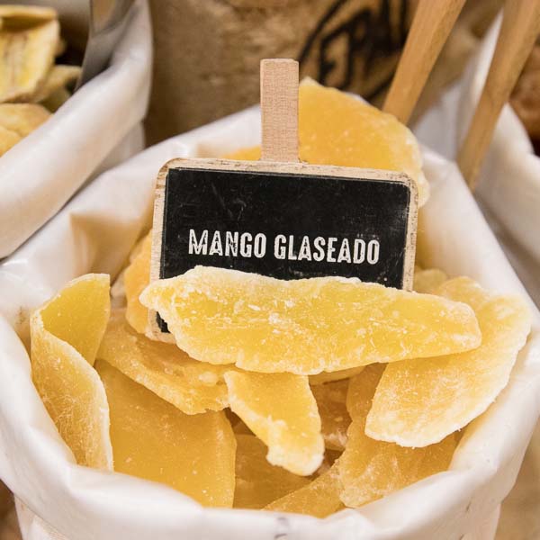 Mango glaseado