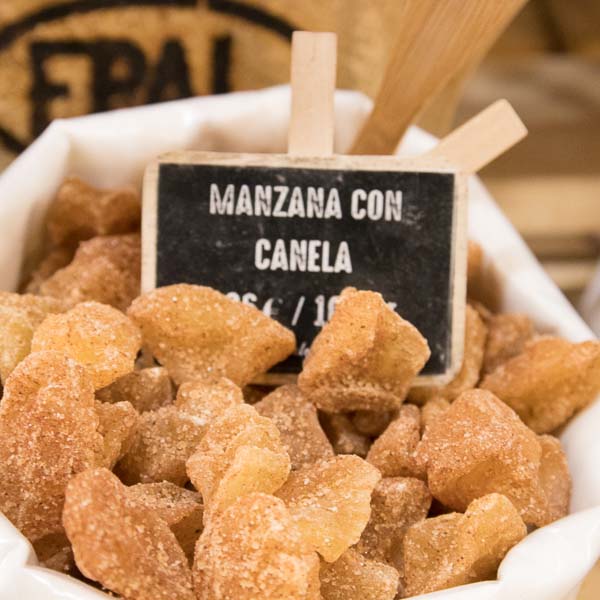 Manzana con canela