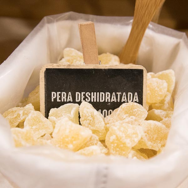 Pera deshidratada a granel