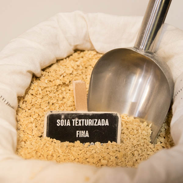 Fine textured soy