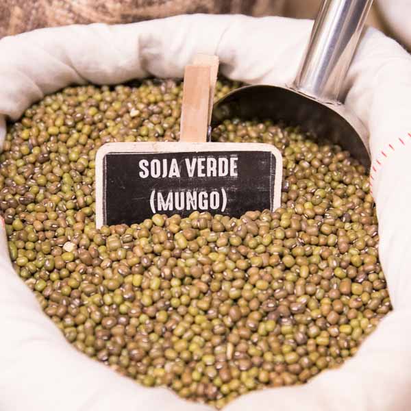 Soja verde (mungo) a granel