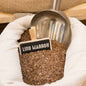 Brown linen