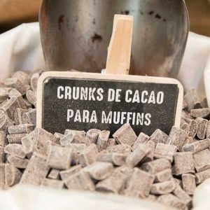 Chunks de cacao para muffins a granel