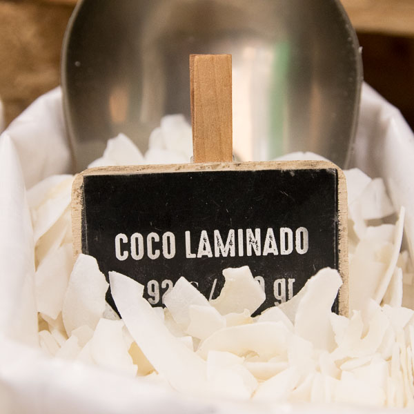 Coco laminado a granel