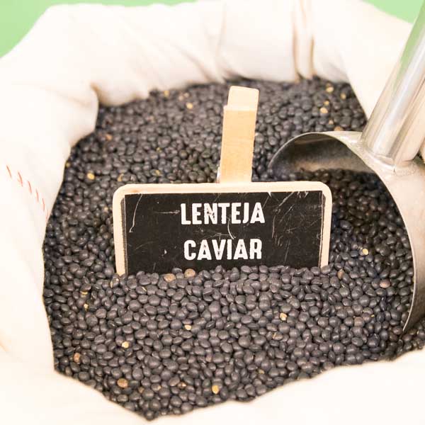 Lenteja caviar a granel