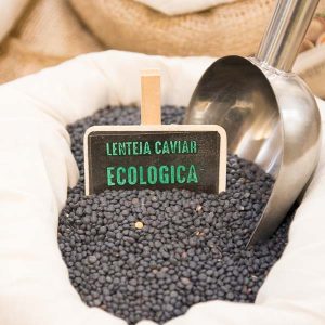 Lenteja caviar ecologica a granel