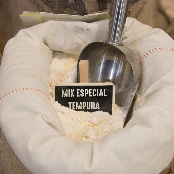 Mix especial de tempura a granel
